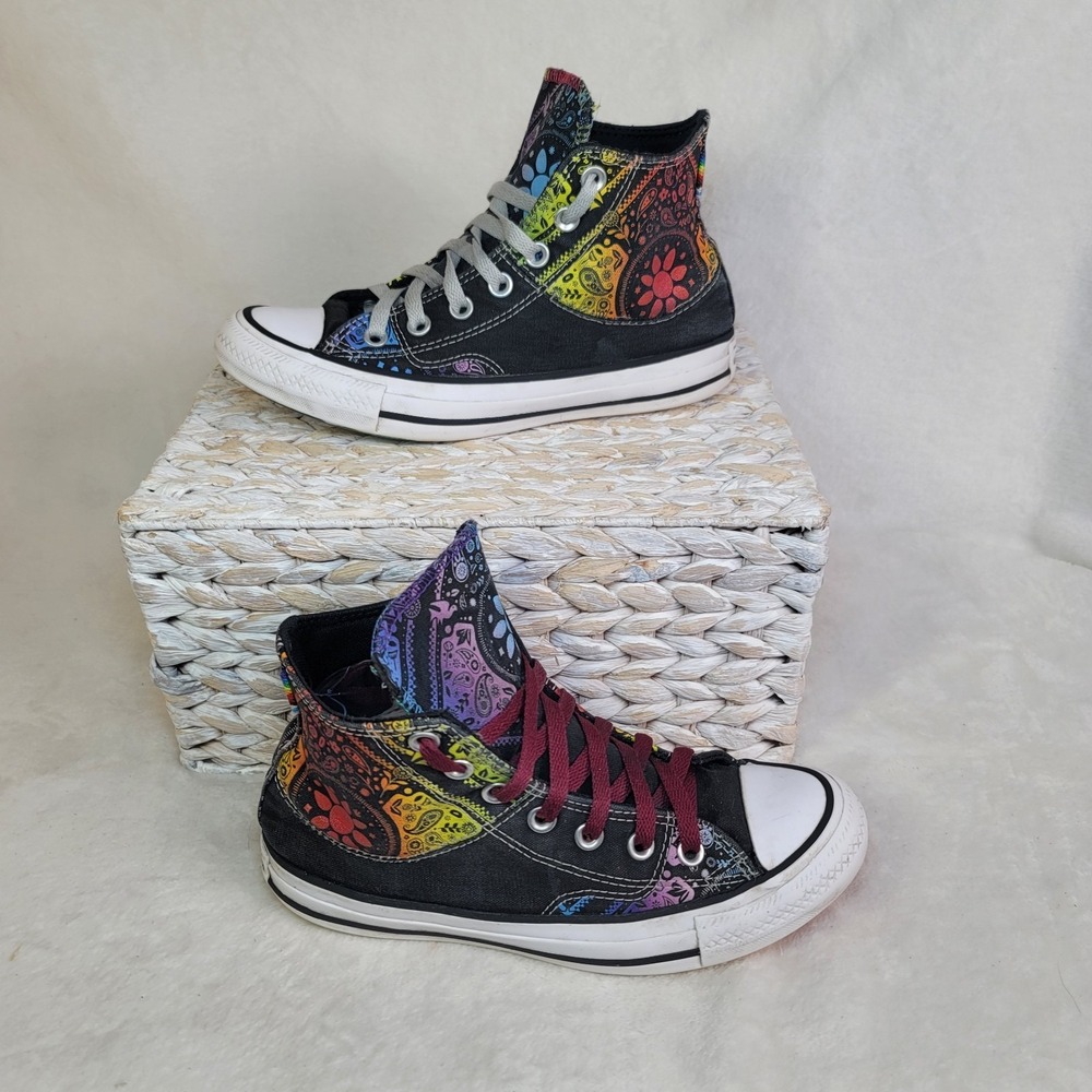 Converse Gender Inclusive Chuck Taylor All Star Pride High Top W 7/M 5 Athletic